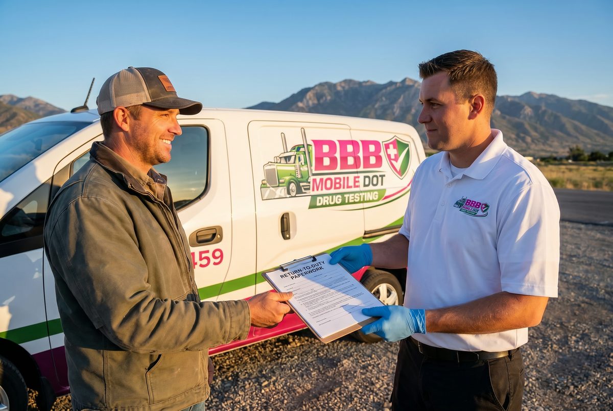 Return-to-duty drug testing collection in Utah